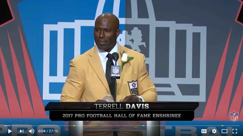 Terrell Davis' NFL career was short but oh so sweet - Denverite, the Denver  site!